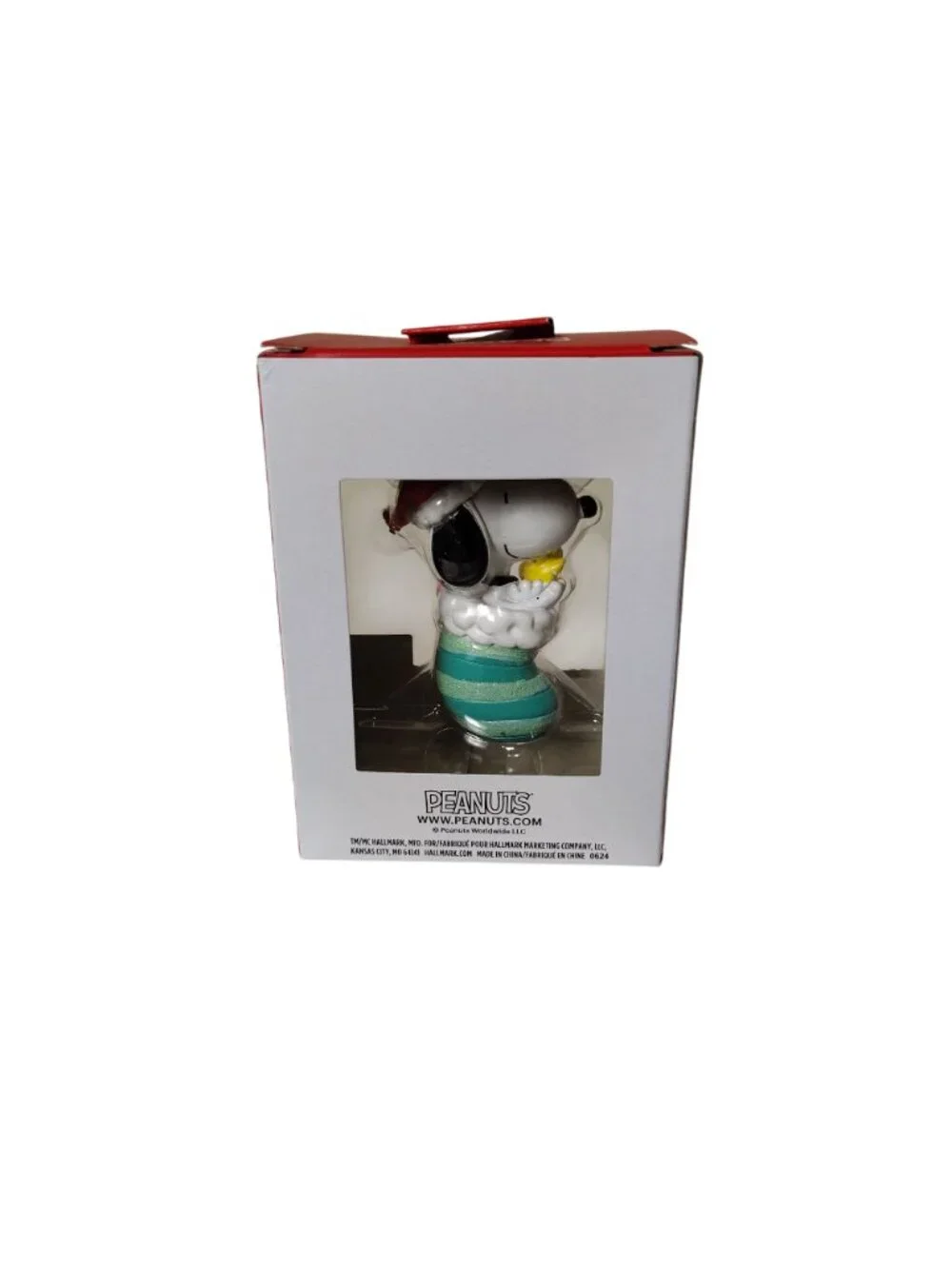 Hallmark Peanuts Snoopy and Woodstock Christmas Ornament
